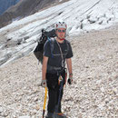 Stefan ist bereit für den Gletscher