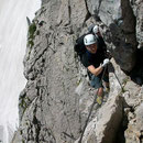 In der Gipfelwand der Zugspitze