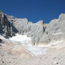Der Gletscher nähert sich