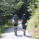 Von Hammersbach auf Wanderwegen Richtung Höllentalklamm