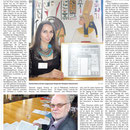 Pressebericht zum Vortrag "Kleopatras vergessener Tempel" anlässlich der 8. Tage der Ägyptologie in Brenkhausen, Quelle: Täglicher Anzeiger Holzminden vom 28.07.2015, Bericht von Frank Müntefering