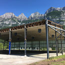 Abbruch der alten Mehrzweckhalle