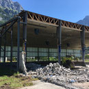 Abbruch der alten Mehrzweckhalle