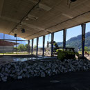 Abbruch der alten Mehrzweckhalle