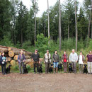 Hunde von links nach rechts: Able, Ella, Velvet, Hope, Lucy, Mojo, Fine, Hazel, Porter
