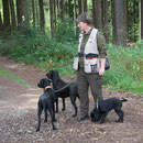 Britta mit Lucy, Buffy und Macey