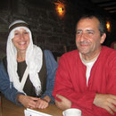 Betty und Alex begleiteten uns das erste mal in Gewandung, was ihnen trefflich stand.