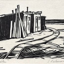 Holzschnitt, 12,5 × 8 cm