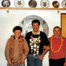 Jahr 1990: Schützenkönig Lippacher Georg, Wurstkönig: Brunner Karl-Heinz, Brezenkönigin: Brunner Ilona