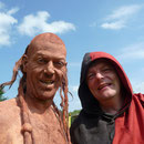 Aug. 2012 Art Carnivale, Schildmeer bei Slochteren  (NL) mit Greig Coutts