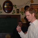 Phillip Steimel mit seiner Shakespeare-Performance, Foto: J.Schmidt