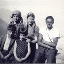Repetti Pietro e le sorelle Mutti di Piodina (Malagis)
