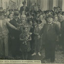 Storelli Popi (padre), Nino Pozzorini, Chiappini Jolanda, Bazzi Ercole, Berta Graziano, Dario Berta, Tibon, Mutti, De Marchi, Rosina Franconi, Anna Do Merlo, Luna Marcacci, Balbi, Branca, Quaglia, Gina Berta, Pepa Zanoni, Dario Berta, .... ca 1941