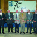 Ehrung von sieben verdienten Ehrenamtlichen mit dem Ehrenamtspreis der Stadt Bad Friedrichshall 2008. Darunter auch unser Paul Haag (3.v.l.). Foto: Fotoatelier Lünig.