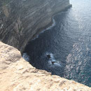 La costa dall'alto