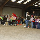 Simone und Mirko mit Pony Griseldis