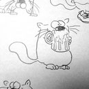 katze mit bier