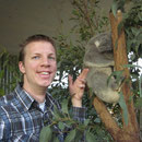 Erinnerungsfoto mit einem Koala im WildlifeWorld in Sydney :-)