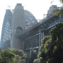 Die Sydney Harbour Bridge von der Rueckseite