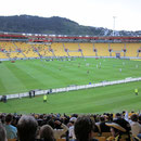 Das Westpac-Stadium in Wellington von innen