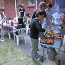 Abschieds-BBQ bei Jae Bom im Garten