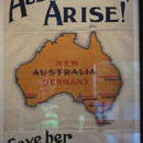 Anti-Deutschen-Plakat zur Zeit des ersten Weltkriegs im Museum of Sydney II