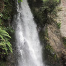 Wasserfall im Burried Village nahe Rotorua