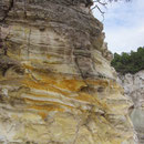 Kalksteinfelsen im Wai-O-Tapu-Wonderland nahe Rotorua