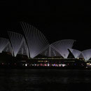 Das illuminierte Opera House VI
