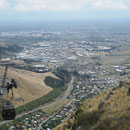 Blick auf Christchurch aus einer Gondola