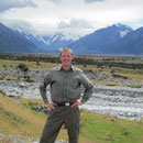 Alpenkulisse mit Mount Cook in der Mitte