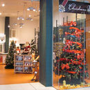 Weihnachts-Geschaeft in der Mall