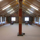 Die Marae von innen (Rueckwand)
