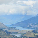 Blick ueber Lake Wakatipu