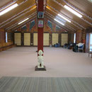 Die Marae von innen (Eingangstuer)