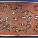 Aboriginal-Wandmalerei im Australian Museum in Sydney