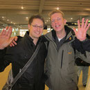 Abschiedsfoto mit Daniel