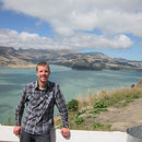 Blick in die Bucht von Lyttelton nahe Christchurch I