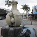 Brunnen-Skulptur in Tauranga