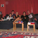 Filmabend mit Sabine, Susi, Marlene und mir