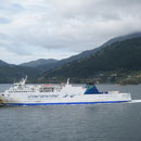 Eine andere Faehre in den Marlborough Sounds