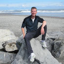 Blick auf's Meer in Hokitika