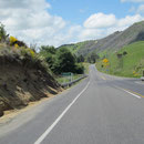 Landschaftsbild auf der Rueckfahrt nach Wellington