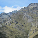 Blick auf die Alpen nahe Queenstown