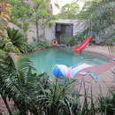 Blick auf den Pool