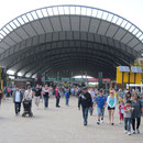 Der Bahnhof des Olympiagelaendes Sydneys
