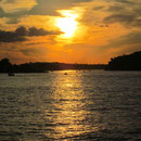 Sonnenuntergang im Hafen von Sydney
