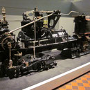 Eine Dampfmaschine im Powerhouse Museum