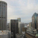 Blick aus Connie's Buero zum Opera House und zur Harbour Bridge :-))