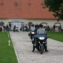 Départ de balade moto au blockhaus de domleger